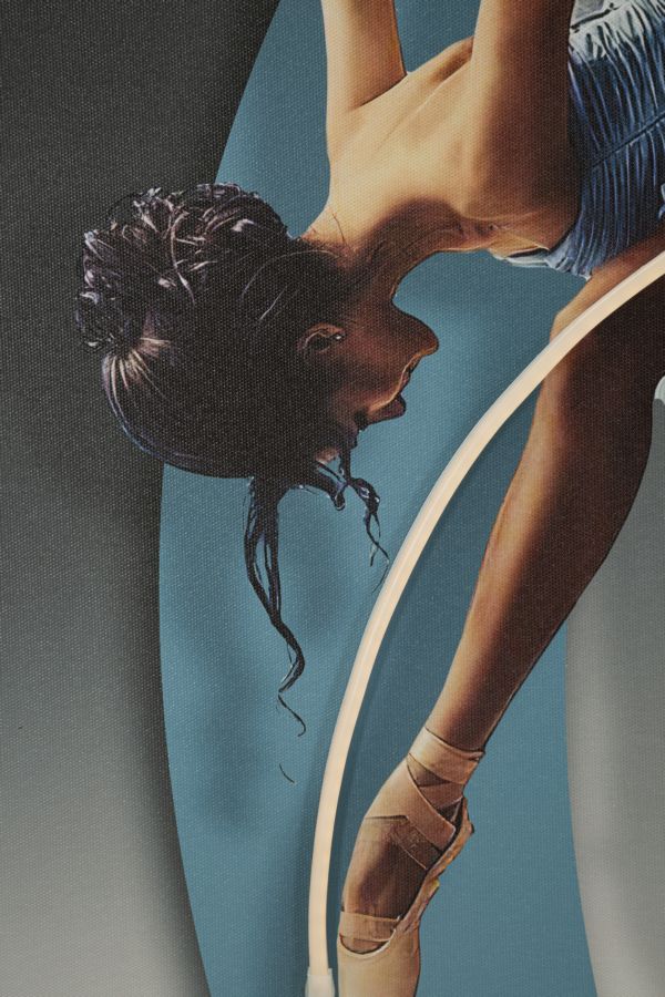 STAMPA C/LED SU TELA DANCER (APPLICAZIONE 3D ACRILICO) - FERRETTI