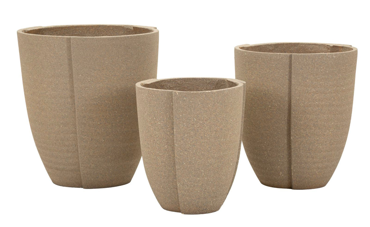 CACHEPOT DA ESTERNO PERU' TRIS CM Ø 43X47-36X41