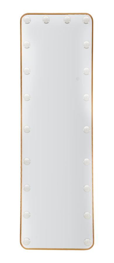 SPECCHIO DA TERRA LED HOLLYWOOD RETT. (LUCE CON 3 TEMPERATURE DI COLORE) - FERRETTI