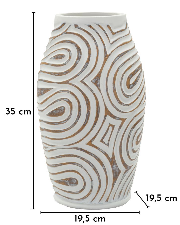 VASO RESINA OBLIX CM Ø 19,5X35 - FERRETTI