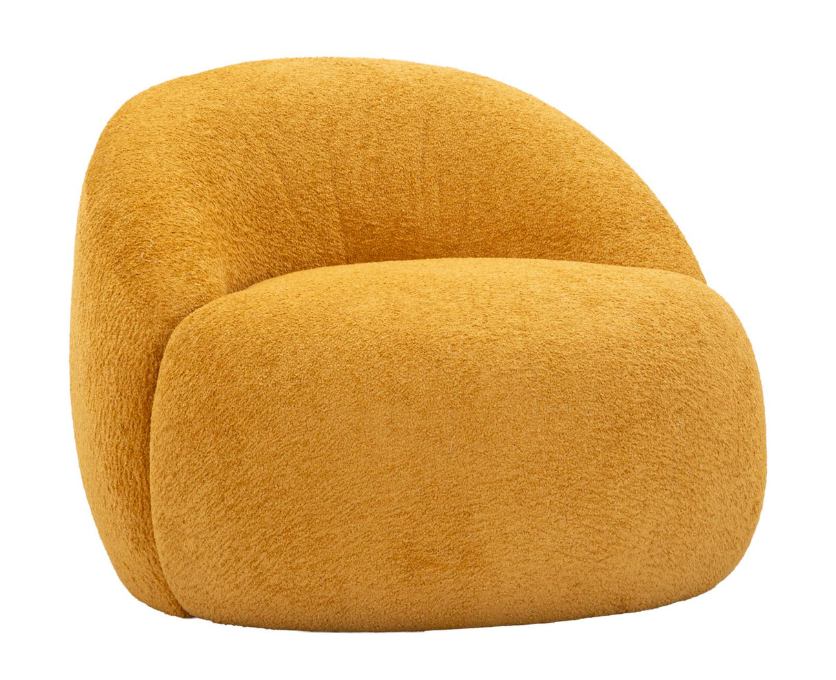 POLTRONA GINEVRA SENAPE CM 81X78X64