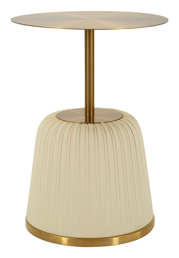 TAVOLINETTO EGLE BIANCO CM Ø 40X55