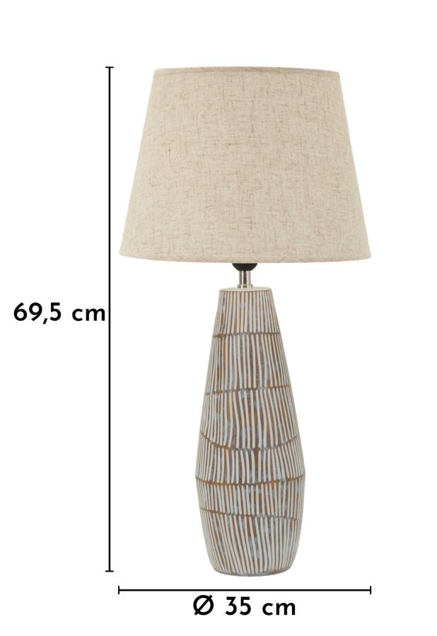 LAMPADA DA TAVOLO RESINA HANOI - FERRETTI