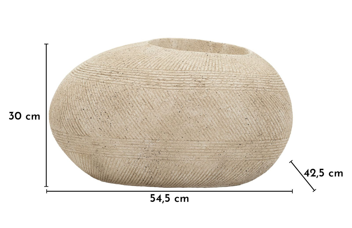 P/VASO DA ESTERNO STONE CM 54,5X42,5X30 - FERRETTI