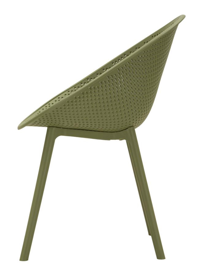 SEDIA IBIZA VERDE SET 2 PZ - FERRETTI