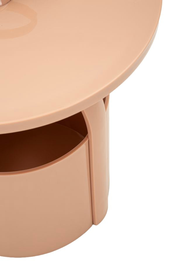 TAVOLINETTO P/GIORNALI IRIS ROSA - FERRETTI