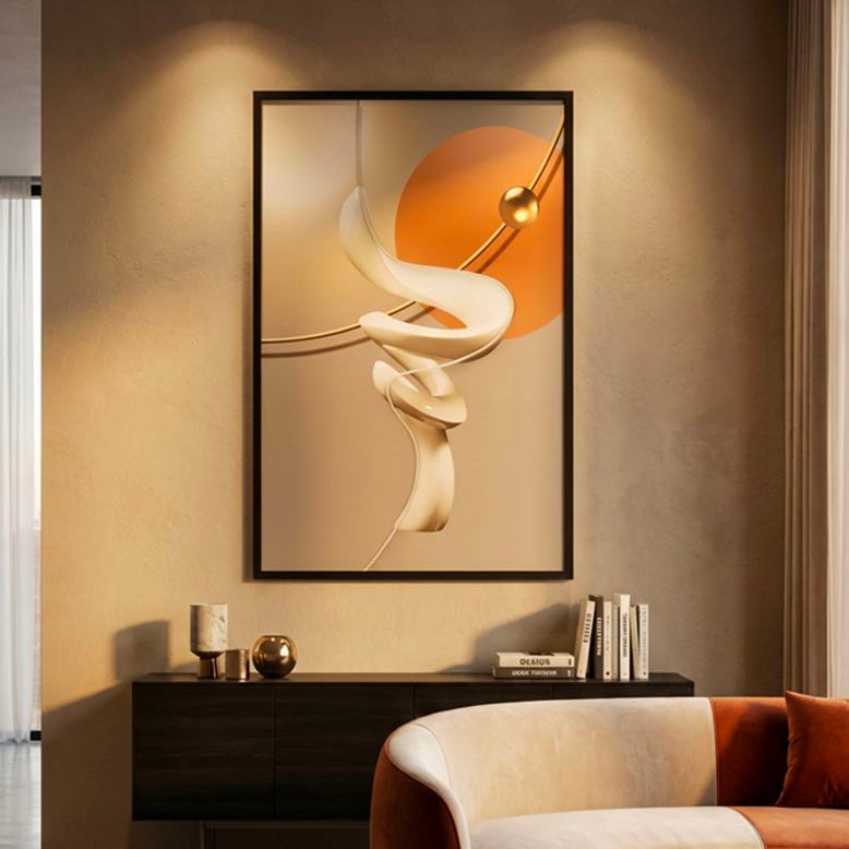 STAMPA C/LED SU TELA ABSTRACT -B- FERRETTI