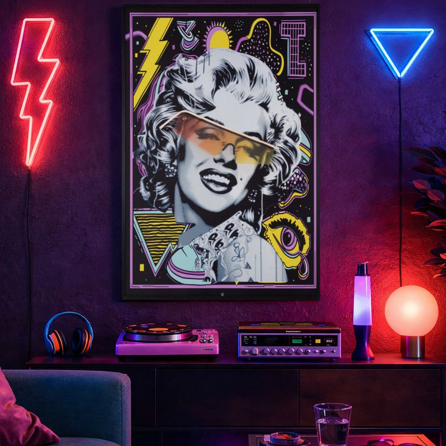 STAMPA C/LED SU TELA MARILIN (APPLICAZIONE 3D ACRILICO) - FERRETTI