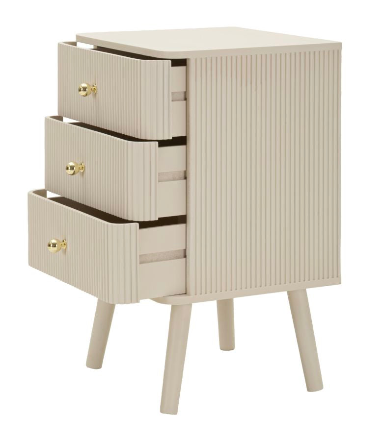 COMODINO 3 CASSETTI SHY - FERRETTI
