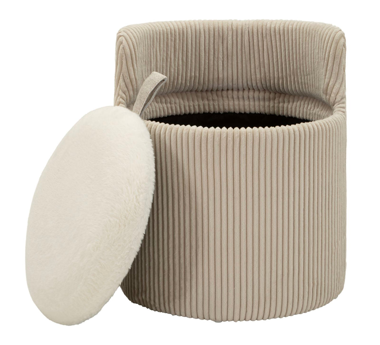 PUFF DA TOLETTA DUBLINO CON CONTENITORE - FERRETTI