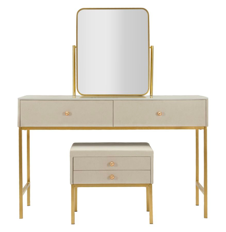 TOELETTA LUXURY C/SPECCHIO E SGABELLO - FERRETTI