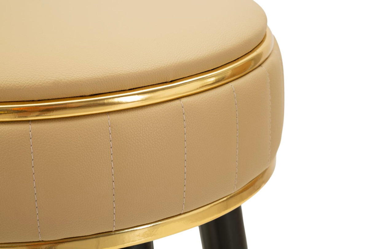 SGABELLO BAR LONDON MARRONE - FERRETTI