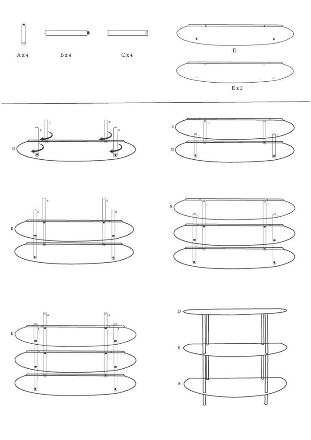 CONSOLE SATURNO TORTORA - FERRETTI
