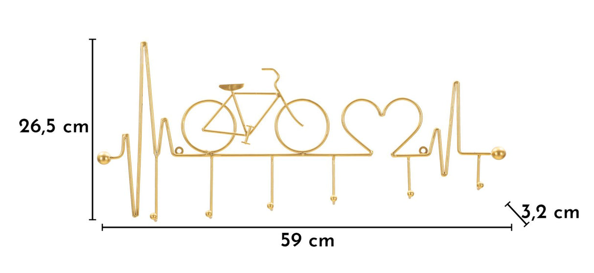APP/ABITI DA MURO BICICLETTA ORO - FERRETTI