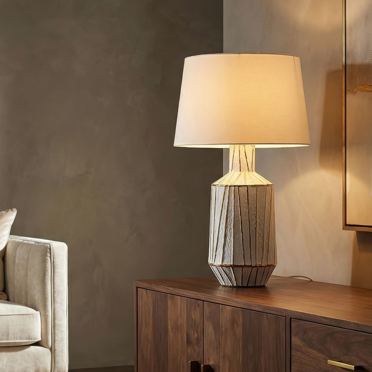 LAMPADA DA TAVOLO TANGERI CM Ø 45X73 - FERRETTI