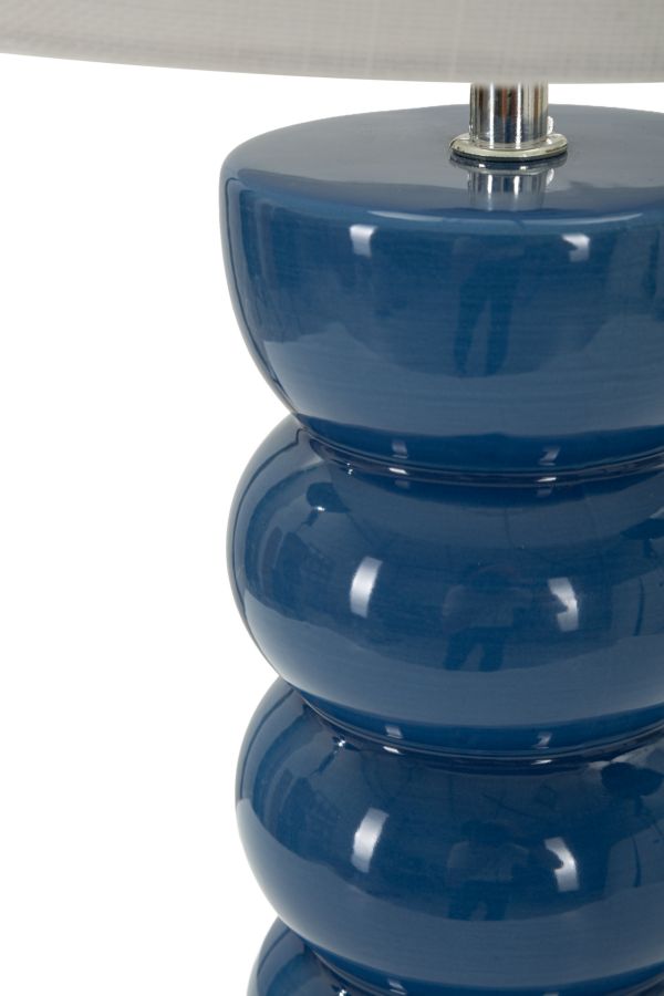 LAMPADA DA TAVOLO TORR BLU - FERRETTI