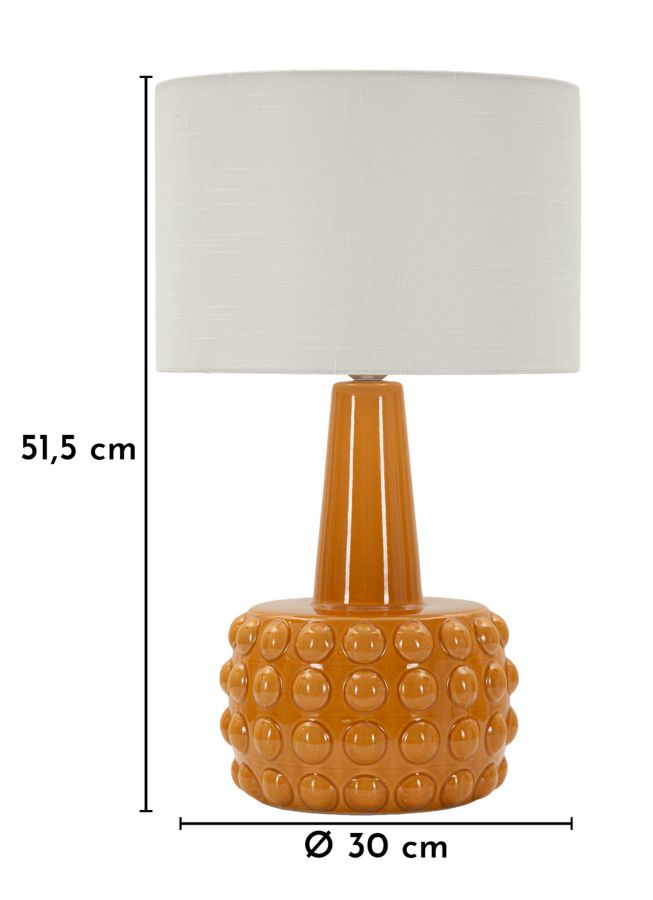 LAMPADA DA TAVOLO GRESS SENAPE - FERRETTI