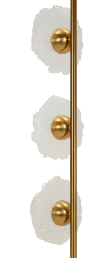 LAMPADARIO EMILY VERTICALE VETRO TRASPARENTE - FERRETTI