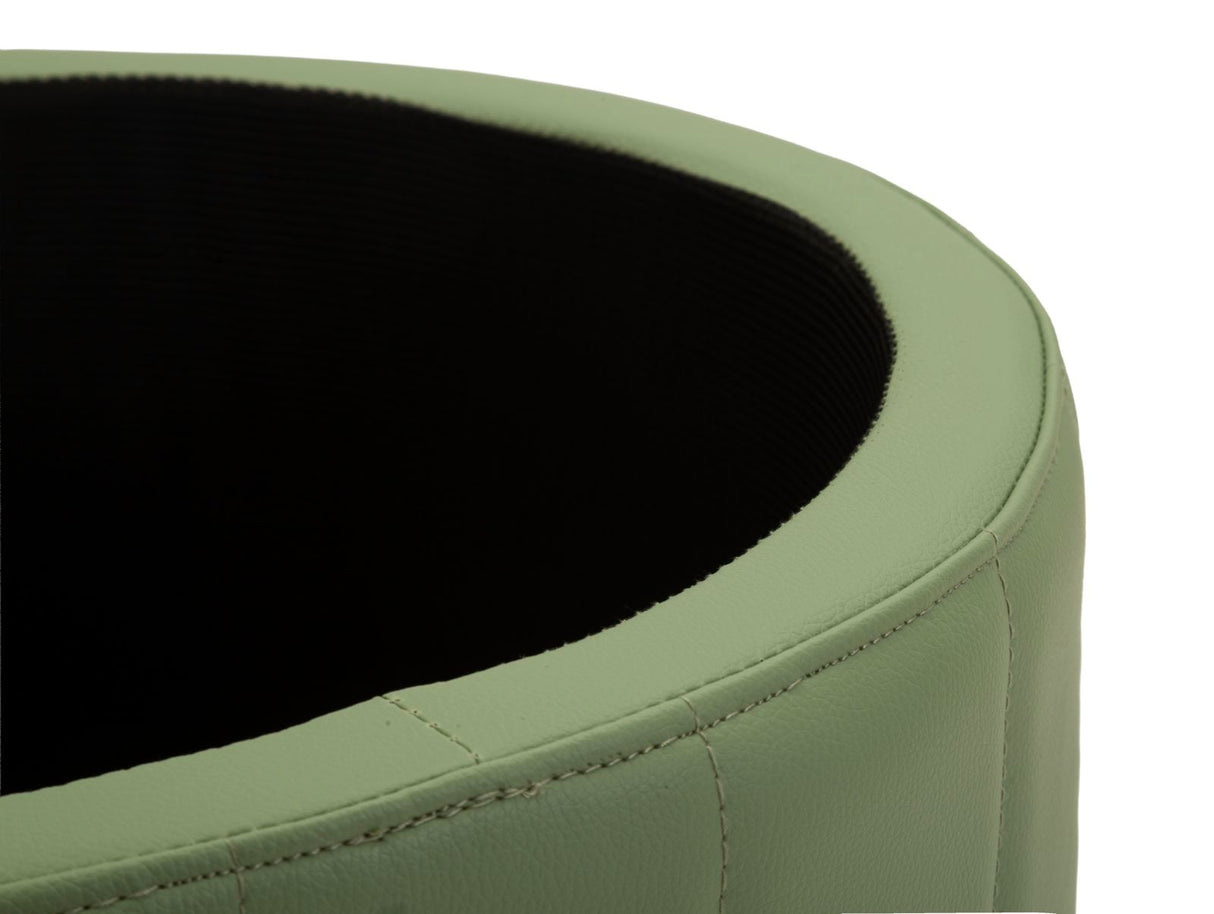 PUFF C/CONTENITORE LONDON VERDE - FERRETTI