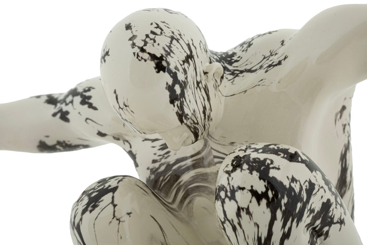 Scultura Ginnasta Stile Orientale - Ferretti