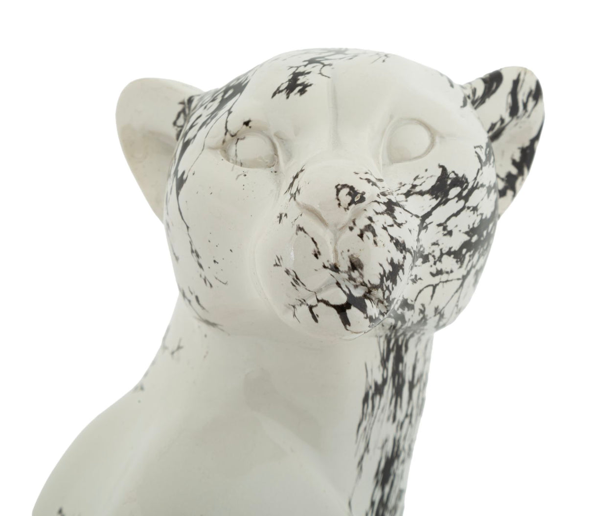 Scultura A Forma Di Leopardo Stile Orientale - Ferretti