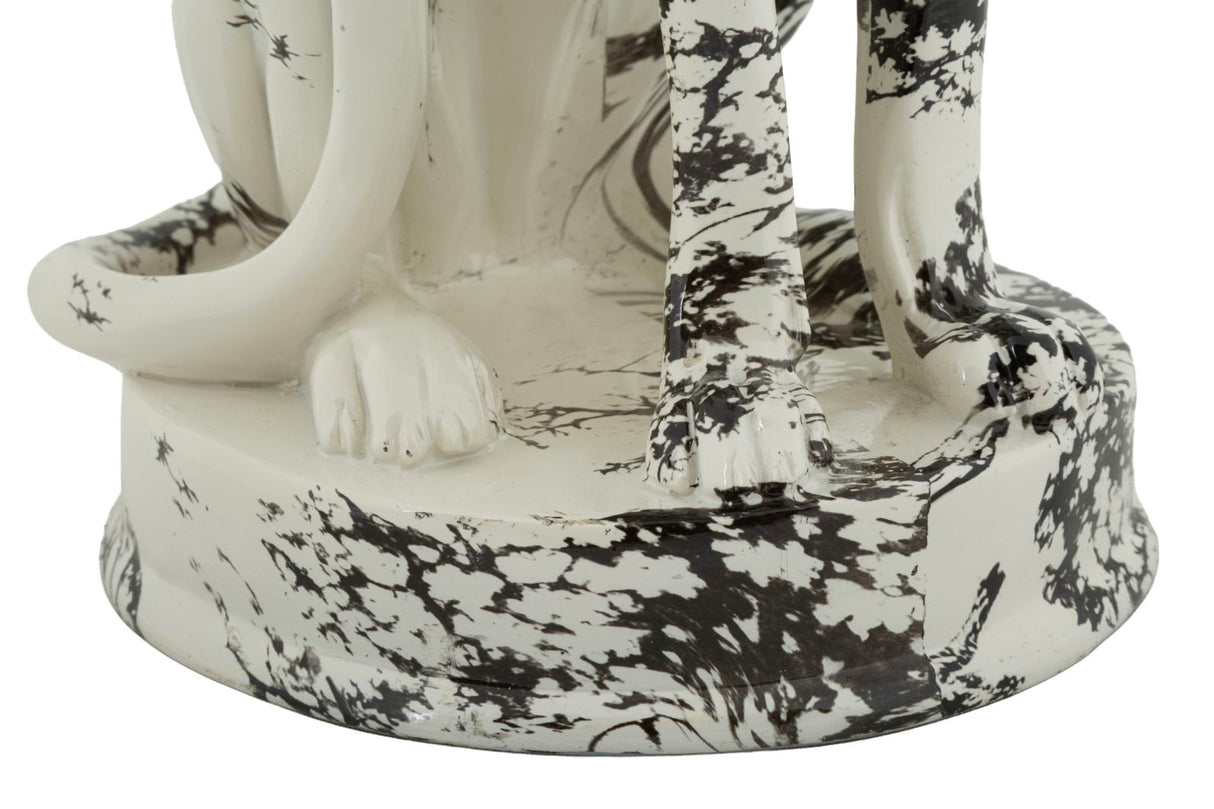 Scultura A Forma Di Leopardo Stile Orientale - Ferretti