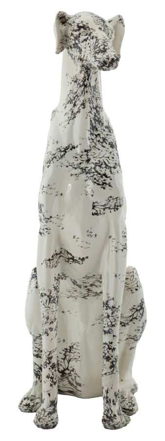 Scltura A Forma Di Cane Stile Orientale Cm 42
