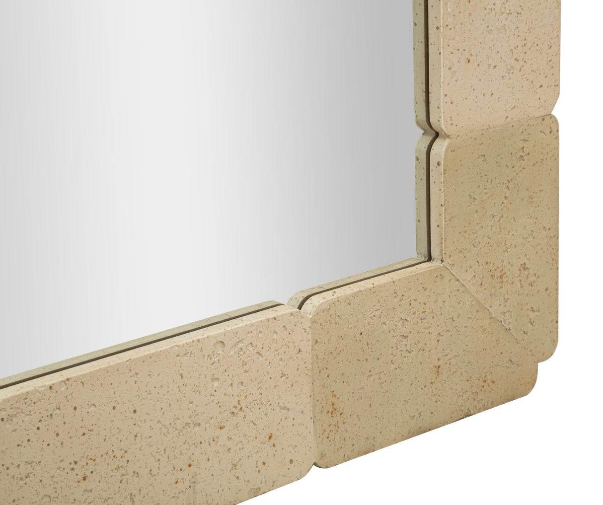 Specchio Da Parete Rettangolare Stile Naturale - Ferretti