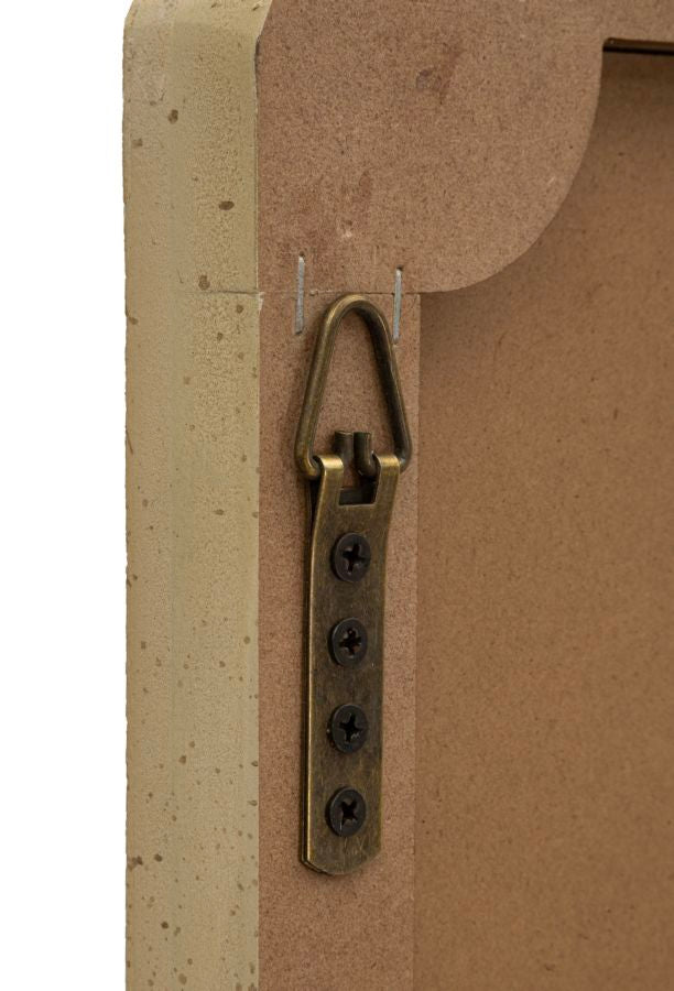 Specchio Da Parete Rettangolare Stile Naturale - Ferretti