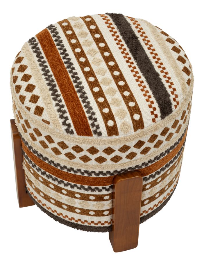 Pouf Etnico Multicolor - Ferretti