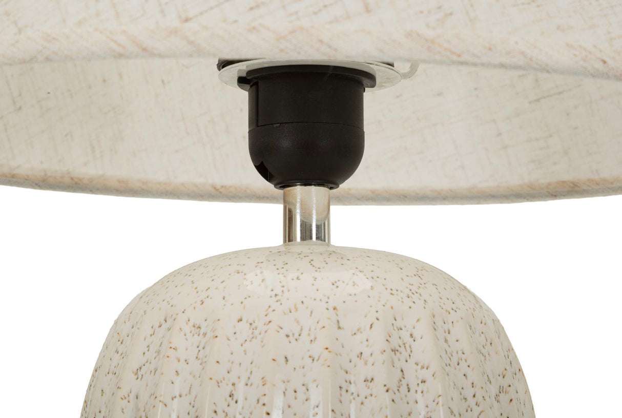 Lampada Da Tavolo Japandi Ø 30X44cm - Ferretti