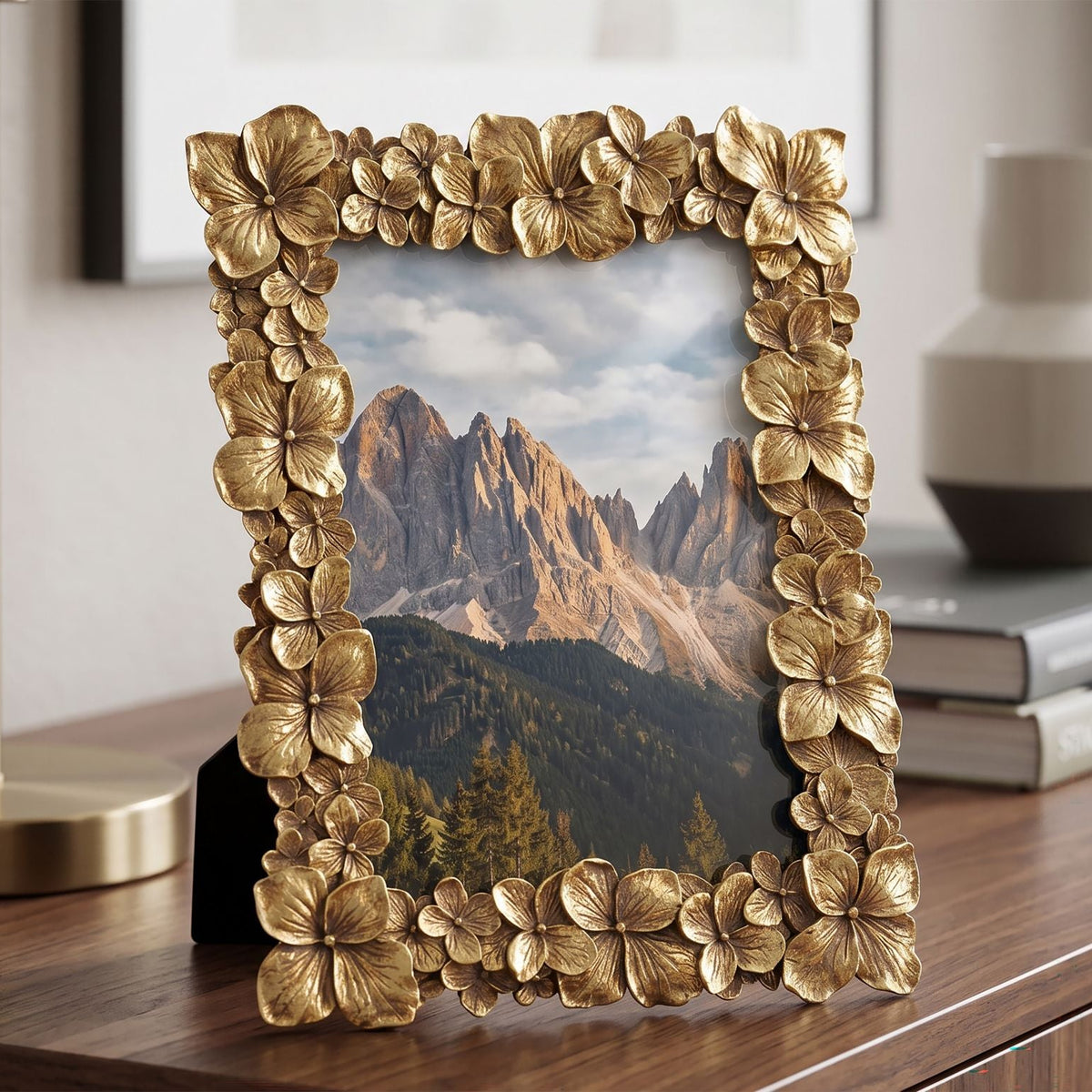 Cornice Con Quadrifogli 21,5X1,8X26,7cm - Ferretti