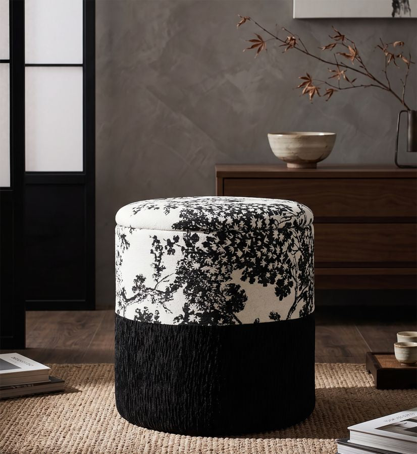 Pouf Stile Orientale Cm Ø 40X42