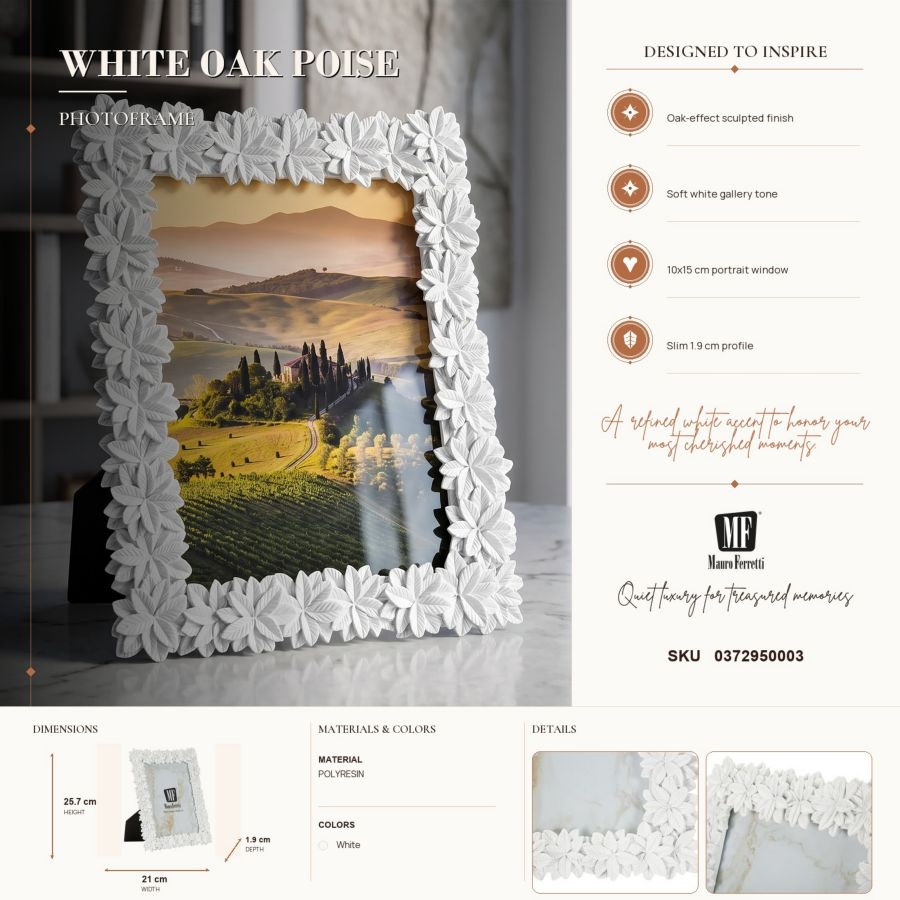 Cornice Floreale Romantica Cm 21X1,9X25,7 (Misura Interna Cm 10X15)