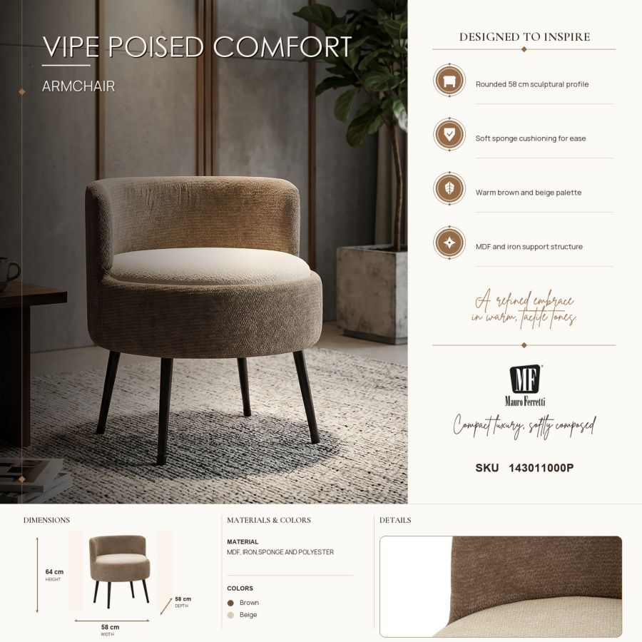 Poltrona Stile Nordico - Ferretti