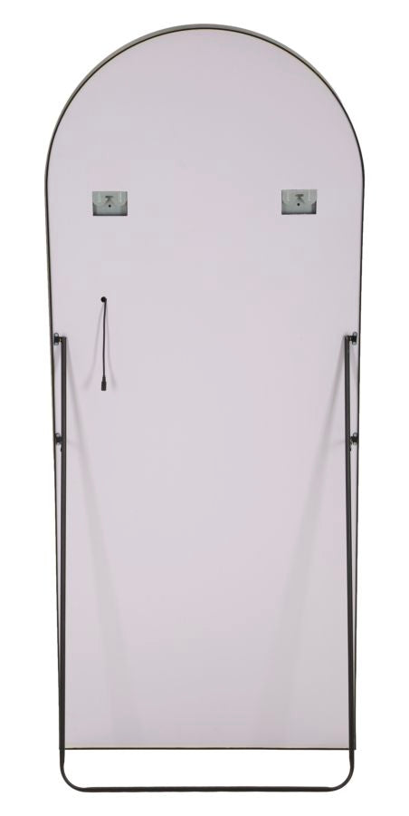 Specchio Da Terra/Muro Ad Arco Con Illuminazione Led 70X170 Cm