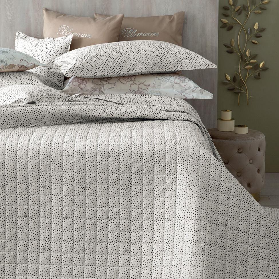 Copriletto Malù Matrimoniale pesca by Blumarine