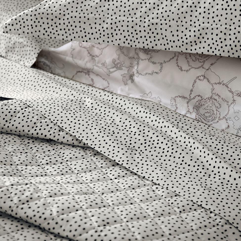 Copriletto Malù Matrimoniale pesca by Blumarine