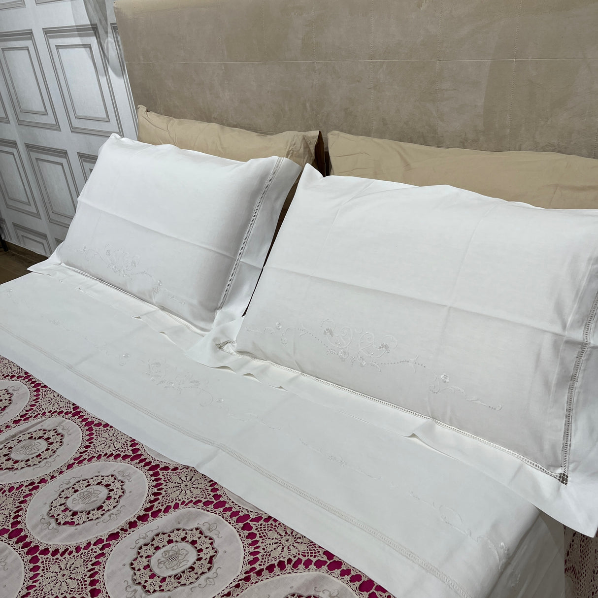Lenzuola Matrimoniale Charlotte (618) By Mondo Biancheria