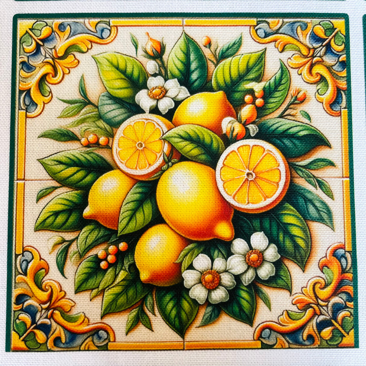 Tovaglia MAIOLICHE E FRUTTA By Magilu