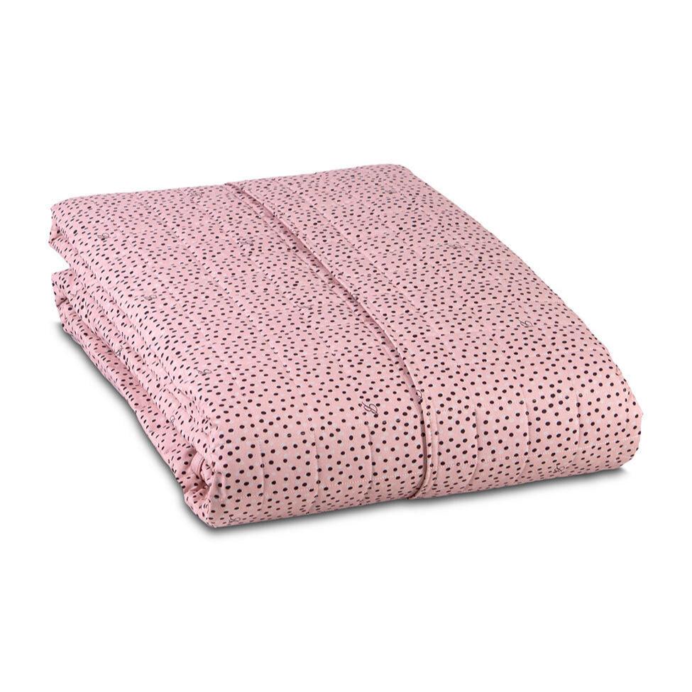 Copriletto Malù Matrimoniale pesca by Blumarine