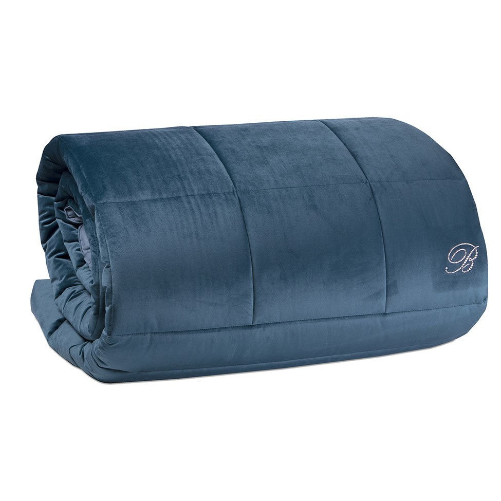 Trapunta Matrimoniale BLU VELVET by Blumarine