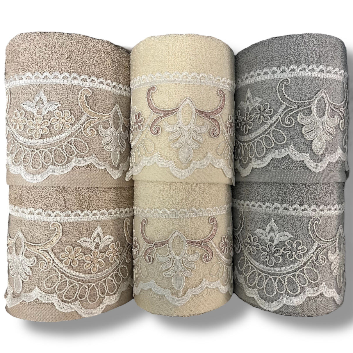 Set Asciugamani 3+3 DAIANA by Renato Balestra