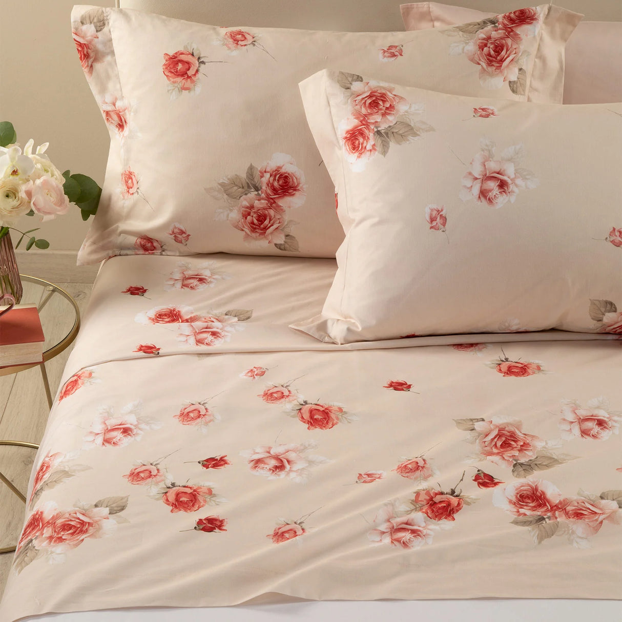 Completo Lenzuola JULIET matrimoniale by Caleffi