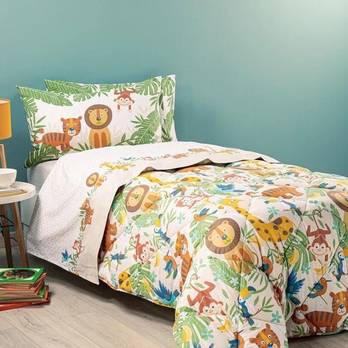 Trapunta TROPICAL Caleffi - 100% cotone