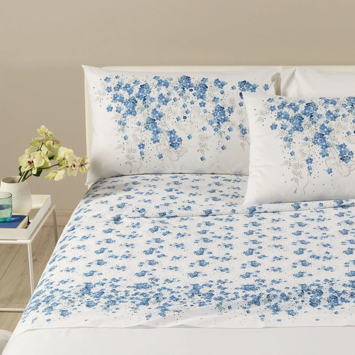 Completo Lenzuola MYOSOTIS By Caleffi