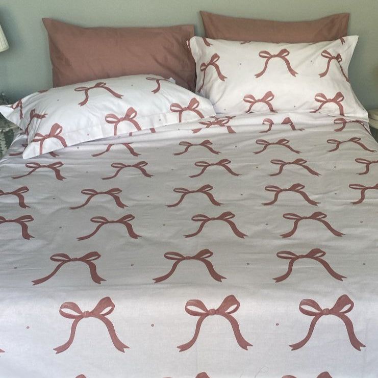 Completo Lenzuola MADEMOISELLE in percalle By Maestri Cotonieri