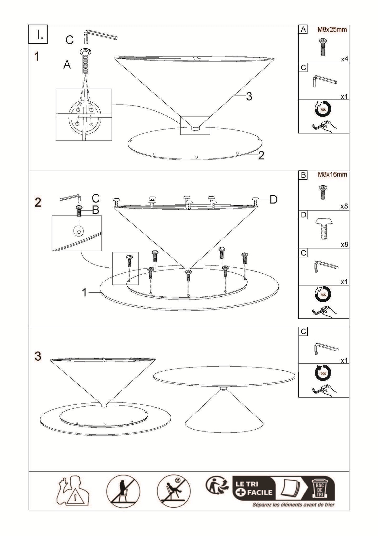 TAVOLO DA PRANZO SPACE - FERRETTI
