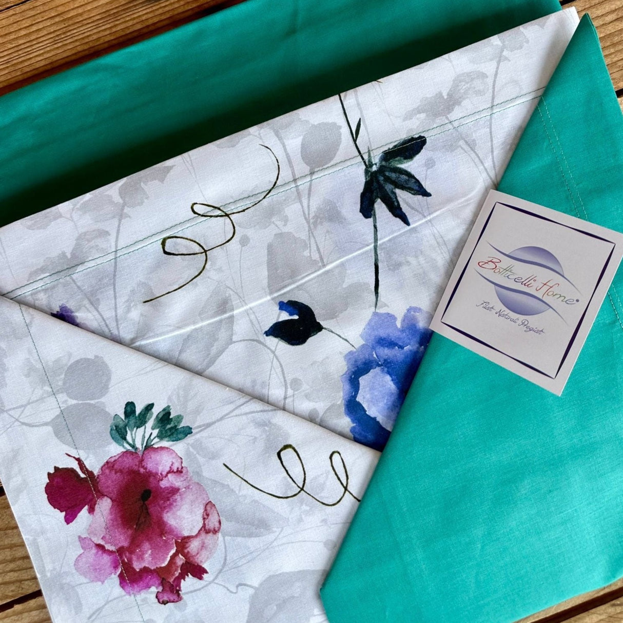 Completo Lenzuola PARFUM con 4 Federe by Botticelli Home