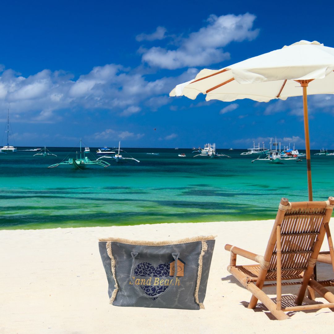 BORSA MARE IN PAGLIA SAND BY SOPHIE MAISON